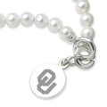 Oklahoma Pearl Bracelet with Sterling Silver Charm - Image 2
