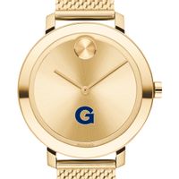 Georgetown Women's Movado Bold Gold with Mesh Bracelet