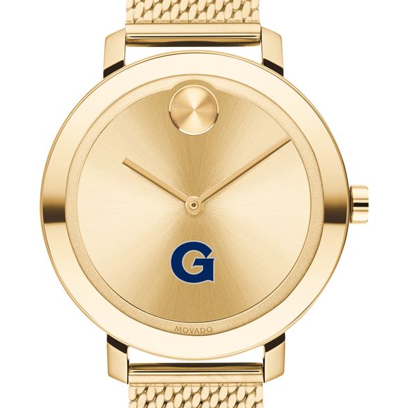 Georgetown Women's Movado Bold Gold with Mesh Bracelet - Image 1