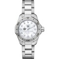 Michigan State Women's TAG Heuer Steel Aquaracer with Diamond Dial - Image 2