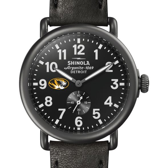 Missouri Shinola Watch, The Runwell 41mm Black Dial - Image 1