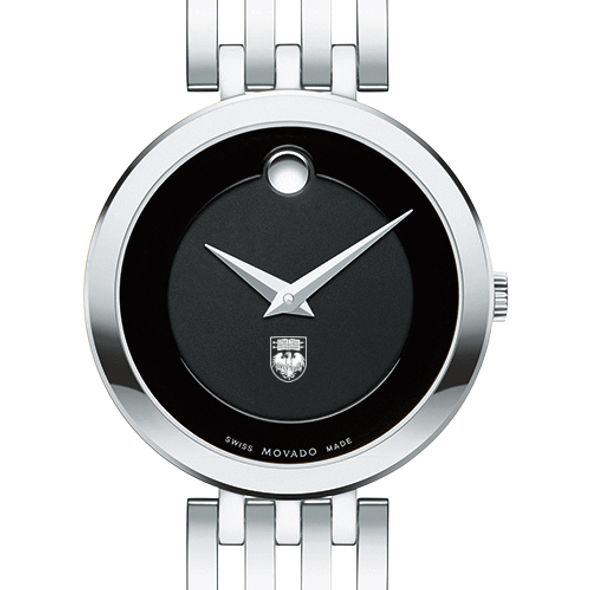 University of Chicago Women's Movado Esparanza Stainless Steel Museum with Bracelet