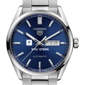 NYU Stern Men's TAG Heuer Carrera with Blue Dial & Day-Date Window - Image 1