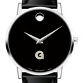 Georgetown Men's Movado Museum with Leather Strap - Image 1