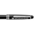 Michigan Ross Montblanc Meisterstück Classique Rollerball Pen in Platinum - Image 2