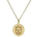 St. John's 18K Gold Pendant & Chain - Image 2