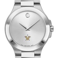 Vanderbilt Men's Movado Collection Stainless Steel Watch with Silver Dial