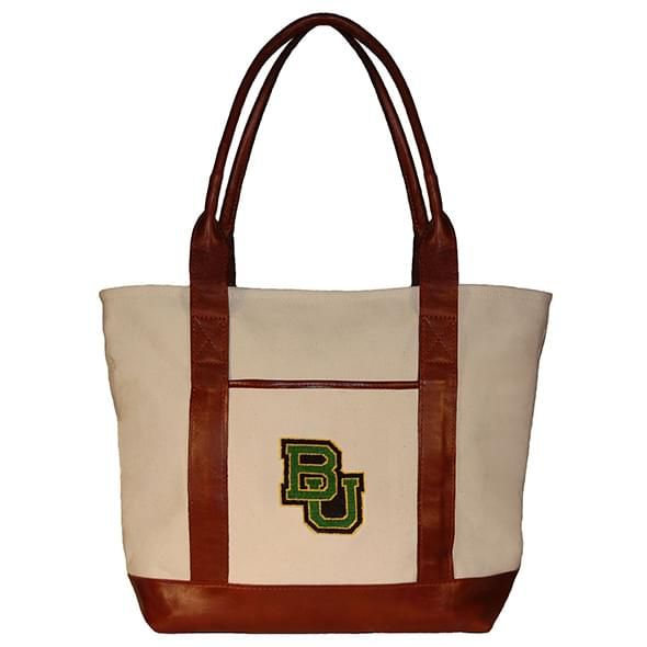 Baylor Needlepoint Tote