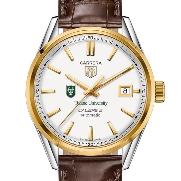 Tulane Men's TAG Heuer Two-Tone Carrera with Strap