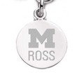 Michigan Ross Sterling Silver Charm - Image 1
