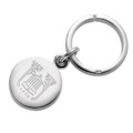 College of Charleston Sterling Silver Insignia Key Ring - Image 1