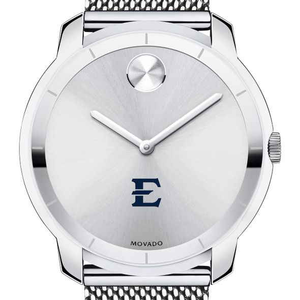 East Tennessee State University Men's Movado Stainless Bold 44