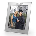 UConn Polished Pewter 8x10 Picture Frame - Image 1