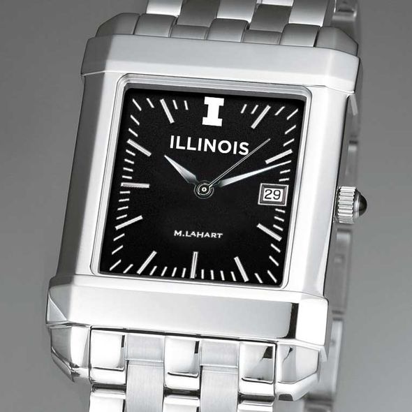 University of Illinois Men's Black Quad with Bracelet