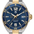 click to view Auburn Men's TAG Heuer Two-Tone Formula 1 with Blue Dial & Bezel - Image 1