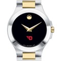 Dayton Women's Movado Collection Two-Tone Watch with Black Dial - Image 1