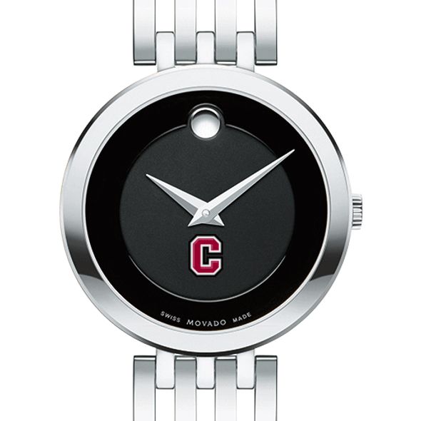 Colgate University Women's Movado Esparanza Stainless Steel Museum with Bracelet