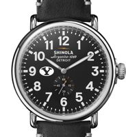 BYU Shinola Watch, The Runwell 47mm Black Dial