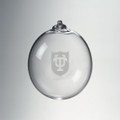 Tulane Glass Ornament by Simon Pearce - Image 1