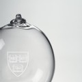 Harvard Glass Ornament by Simon Pearce - Image 2