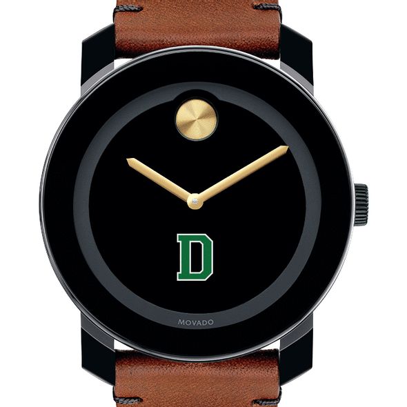 Dartmouth College Men's Movado BOLD with Brown Leather Strap - Image 1