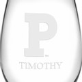 Princeton Stemless Wine Glasses Made in the USA - Set of 2 - Image 3