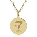 Tepper 14K Gold Pendant & Chain - Image 1
