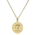 Tepper 14K Gold Pendant & Chain - Image 2