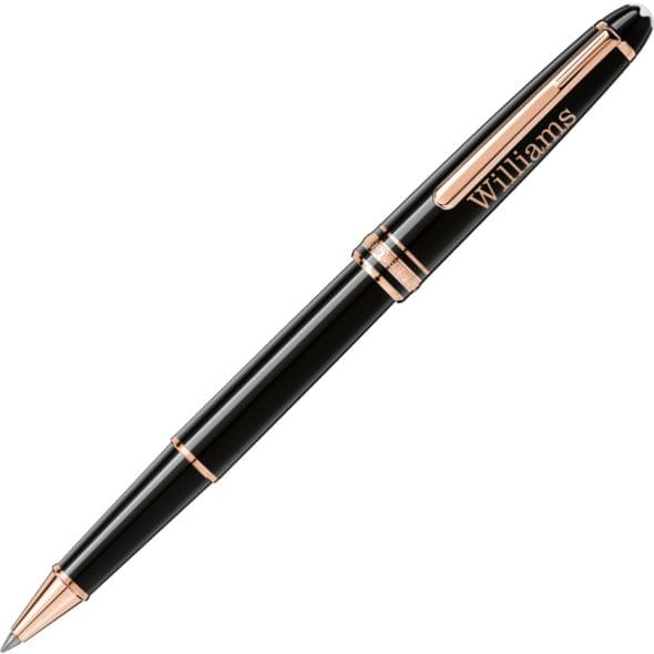 Williams College Montblanc Meisterstück Classique Rollerball Pen in Red Gold