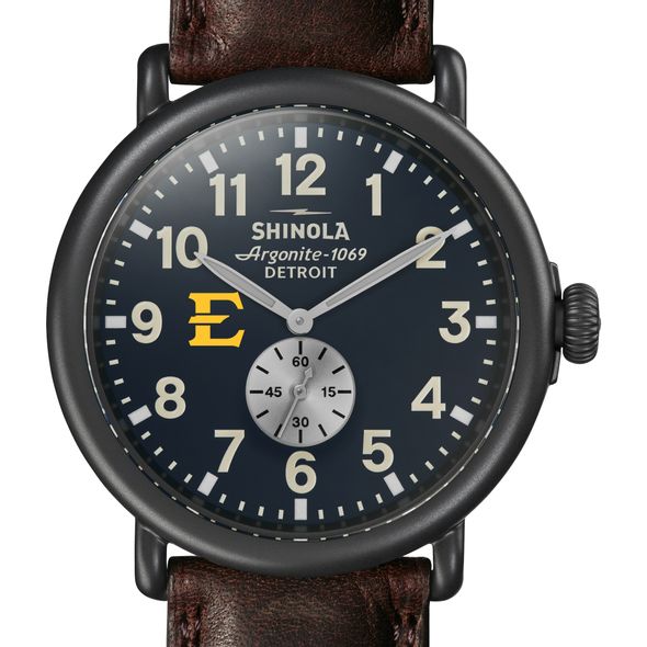 East Tennessee State Shinola Watch, The Runwell 47mm Midnight Blue Dial - Image 1