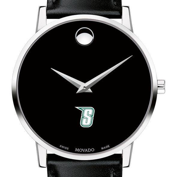 Siena Men's Movado Museum with Leather Strap - Image 1