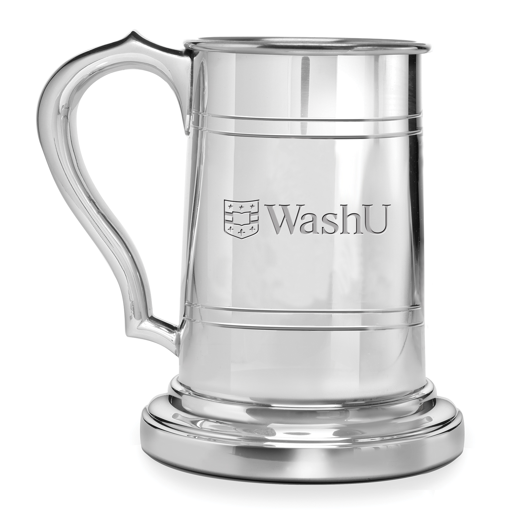 WUSTL Pewter Stein