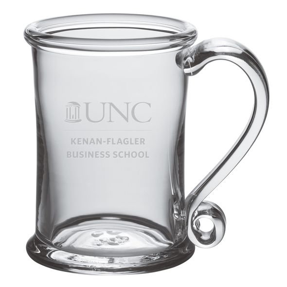 UNC Kenan-Flagler Glass Tankard by Simon Pearce - Image 1