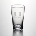 University of Miami Ascutney Pint Glass by Simon Pearce - Image 1