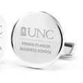 UNC Kenan-Flagler Cufflinks in Sterling Silver - Image 2