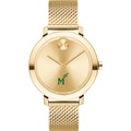 George Mason Women's Movado Bold Gold with Mesh Bracelet - Image 2