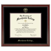 Morehouse Diploma Frame, the Fidelitas