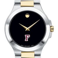 Fordham Men's Movado Collection Two-Tone Watch with Black Dial
