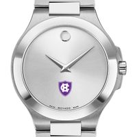 Holy Cross Men's Movado Collection Stainless Steel Watch with Silver Dial