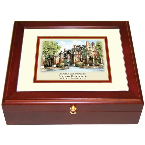 Harvard Eglomise Desk Box