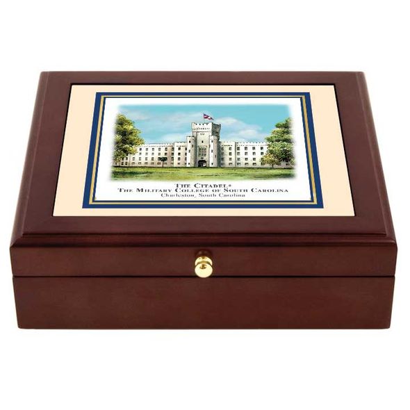 Citadel Eglomise Mini Desk Box