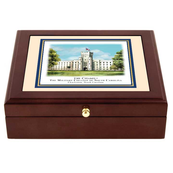 Citadel Eglomise Mini Desk Box