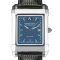 Georgetown Men's Blue Quad Watch with Leather Strap - Image 1