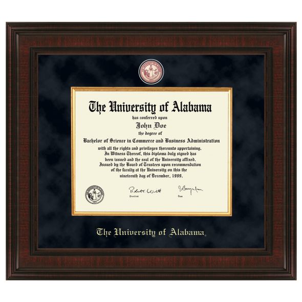 Alabama Excelsior Diploma Frame - Image 1