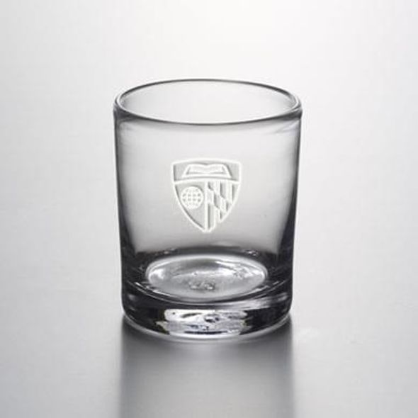 Johns Hopkins Double Old Fashioned Glass by Simon Pearce