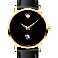 St. Thomas Women's Movado Gold Museum Classic Leather