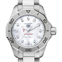 Troy Women's TAG Heuer Steel Aquaracer with Diamond Dial