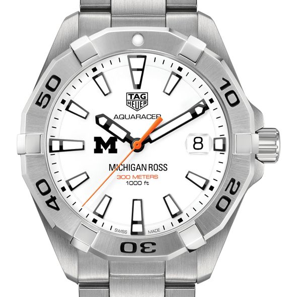 Michigan Ross Men's TAG Heuer Steel Aquaracer - Image 1