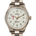 Troy Shinola Watch, The Vinton 38mm Ivory Dial - Image 1