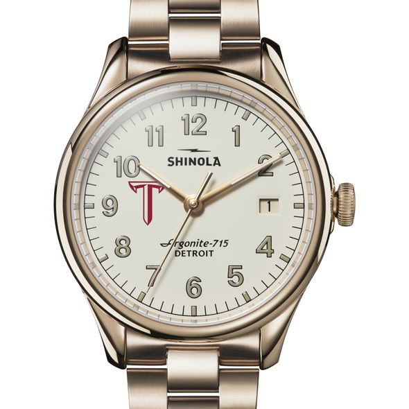 Troy Shinola Watch, The Vinton 38mm Ivory Dial - Image 1